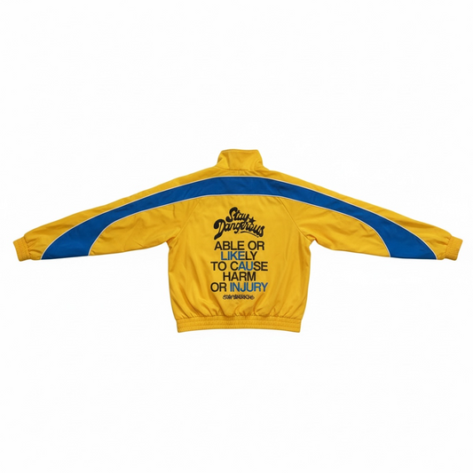 SD Nylon Track Jacket (Yellow/Blue)