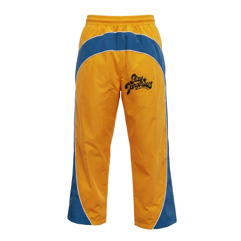 SD Baggy Nylon Pants (Yellow/Blue)