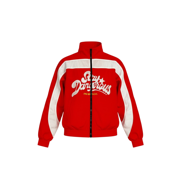 SD Baggy Nylon Jacket (Red/White)