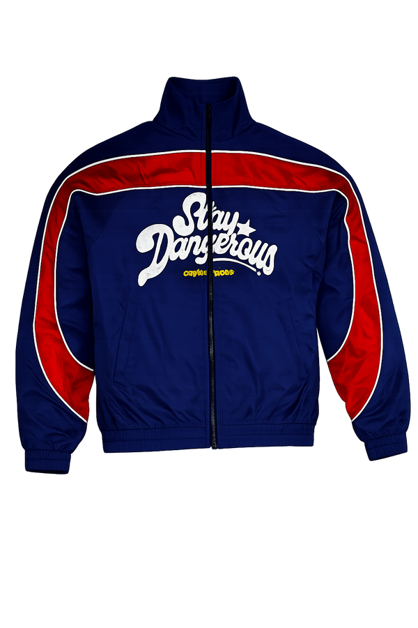 SD Track Jacket (NAVY/RED)
