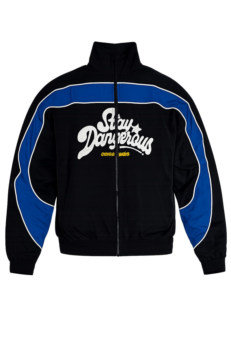 SD Track Jacket (BLK/BLU)